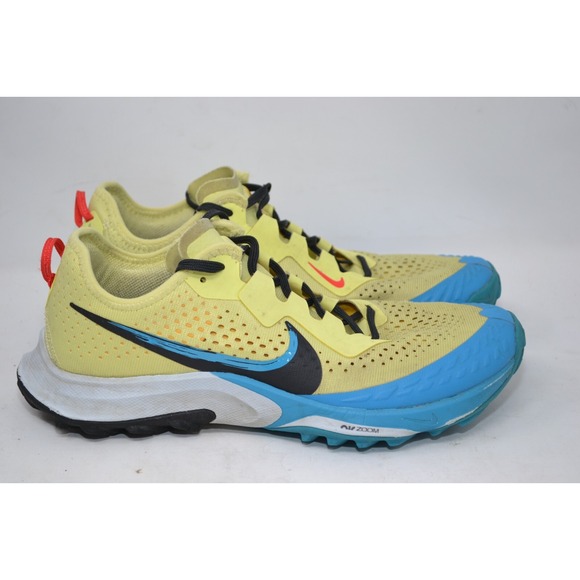 Nike Shoes - Nike Air Zoom Terra Kiger 7 CW6066-300 Women 9 Sneaker Limelight Laser Blue Shoe